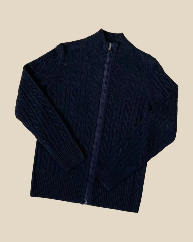 LORO PIANA Zipper baby cashmere — QC