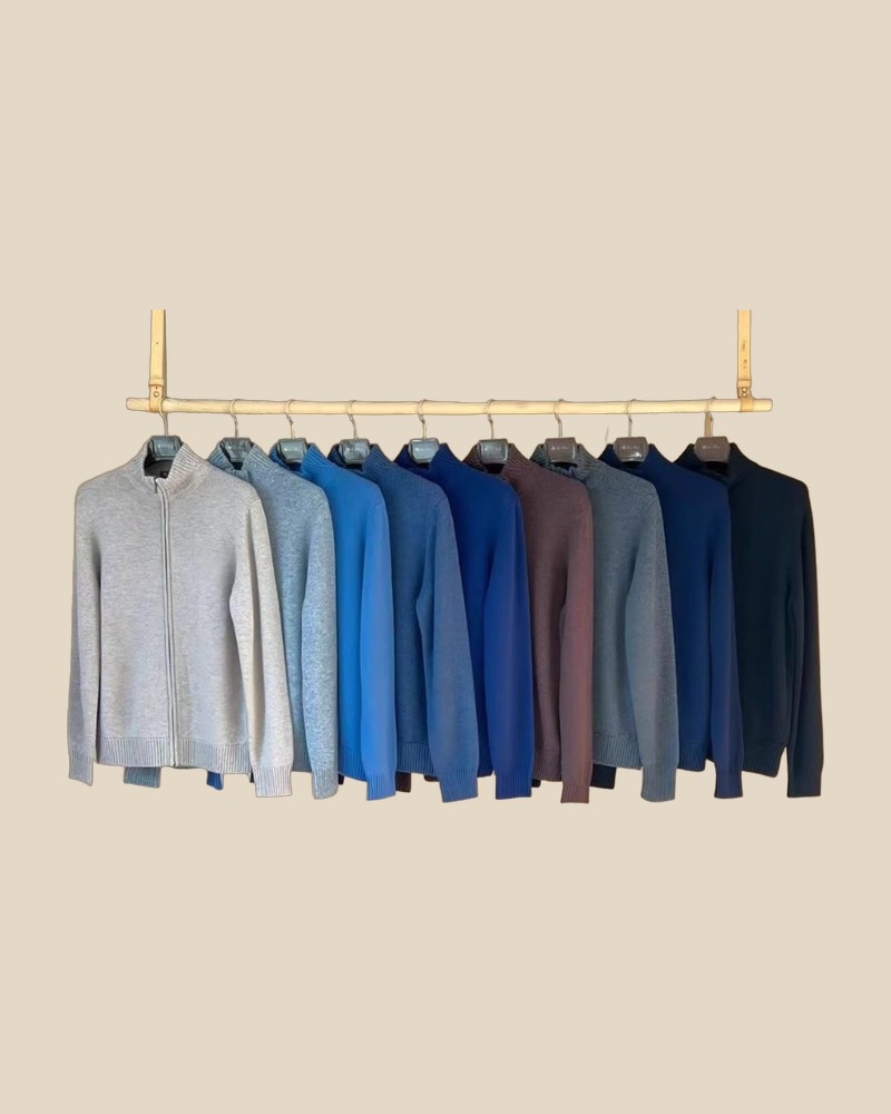 LORO PIANA Zipper really soft wool — QC