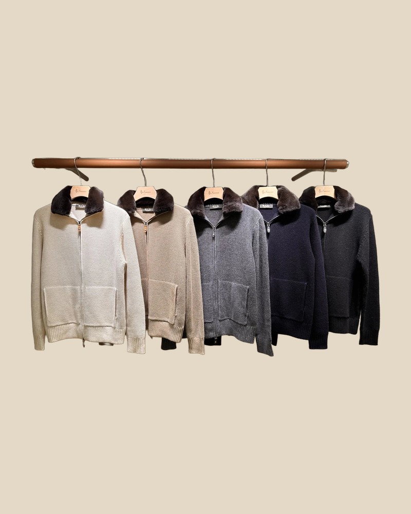 LORO PIANA Zipper with fur (5+ Colorways) — QC