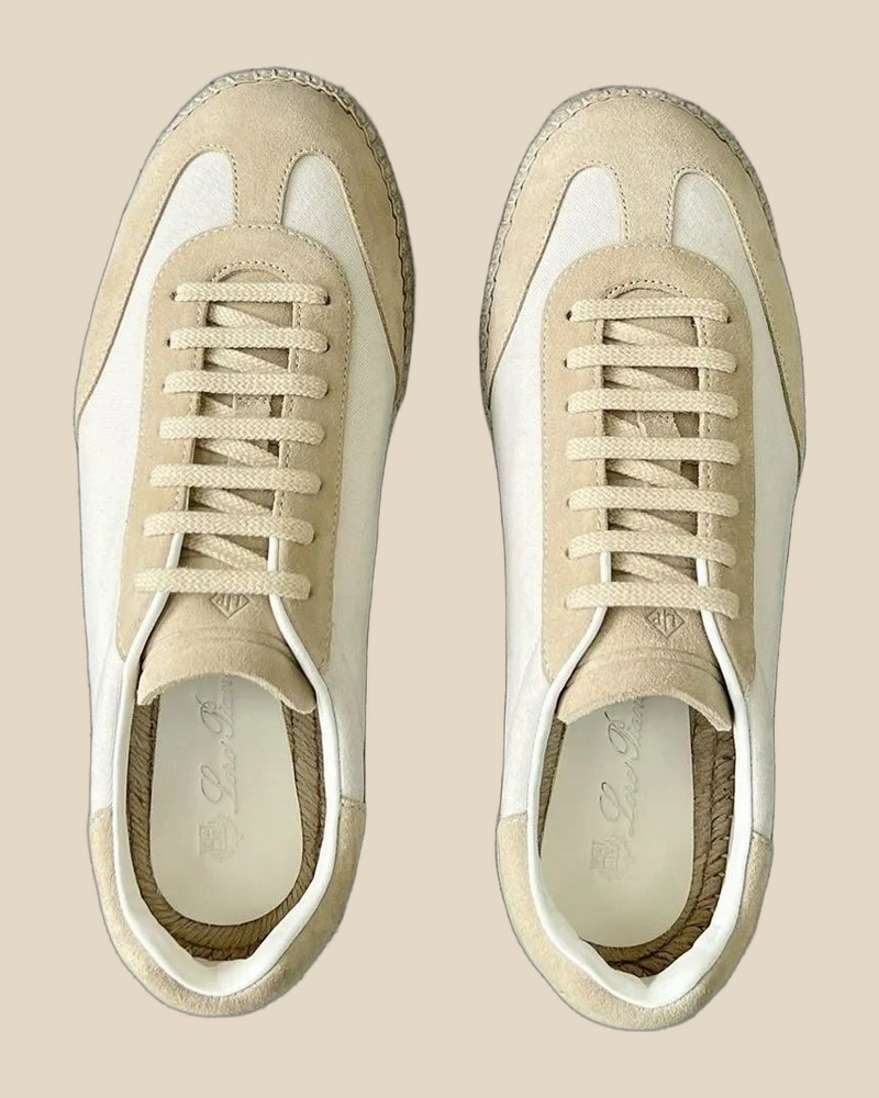 LORO PIANA Tennis Walk Sneaker — QC